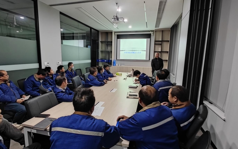 士商湖州五金机电有限公司开展5S管理基础知识培训(2022年12月7日)